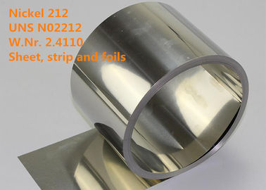ニッケルは電子ニッケル212/UNS N02212シート/ストリップ/ワイヤーのための特別な合金を基づかせていました