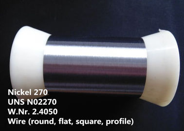 270/UNS N02270の上限の特別な合金に電子部品のための失敗しましたり/ワイヤー ニッケルを被せて下さい